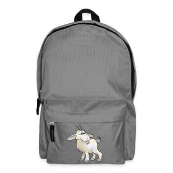 Ziege - Rucksack - Mittelgrau - Vorne
