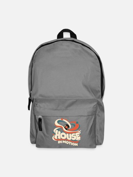 House In Motion Vinyl - Rucksack - Mittelgrau