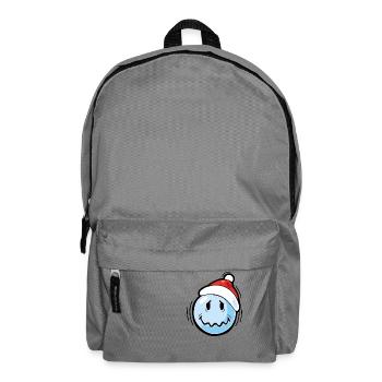 Smiley Winter Freezing - Backpack - elephant grey - Front
