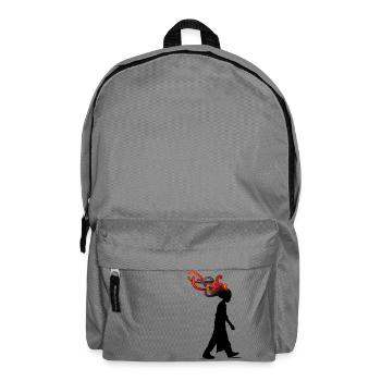 dreamer - Backpack - elephant grey - Front