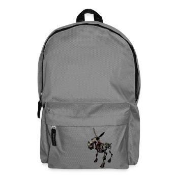 Hell's Donkey - Donkey from hell - Backpack - elephant grey - Front