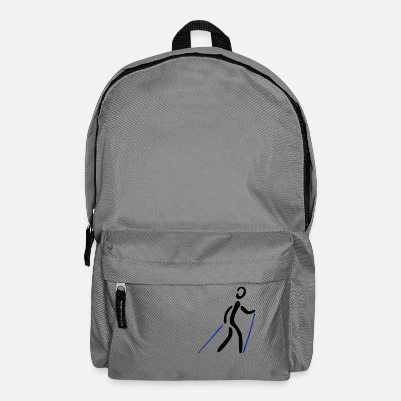 Nordic Walking 2C - Rucksack - Mittelgrau