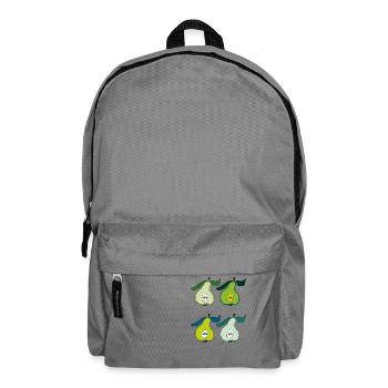 Pear Wood Colorful - Backpack - elephant grey - Front