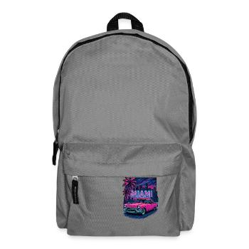 Miami City - Backpack - elephant grey - Front