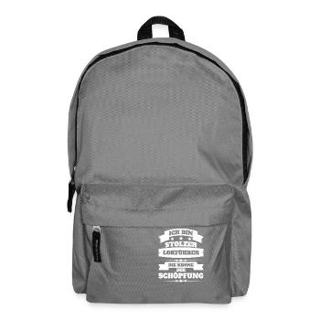 Lokführer - Rucksack - Mittelgrau - Vorne