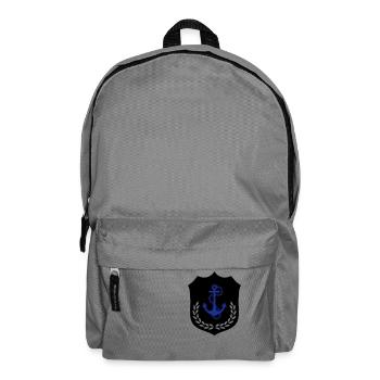 anker_wappen_2 - Rucksack - Mittelgrau - Vorne