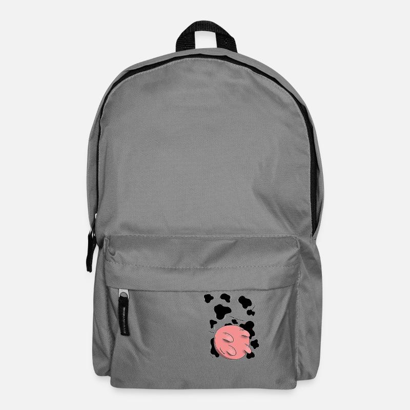 Conception du pis de vache - Sac à dos - gris éléphant