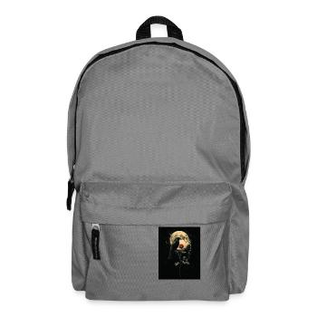 Raven Rose Moon Gloomy Gothic Black Crow - Backpack - elephant grey - Front