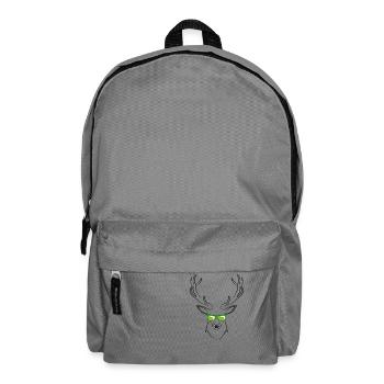 cool deer - Rucksack - Mittelgrau - Vorne