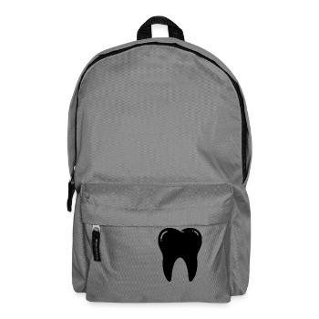 Zahn | Dentist | Dentist | Dental assistant - Backpack - elephant grey - Front