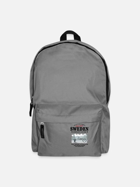 Sweden - Sverige - Schweden - Rucksack - Mittelgrau
