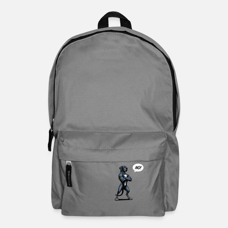 No Great Dane Great Dane Great Dane Owner Great Dane Fan - Backpack - elephant grey