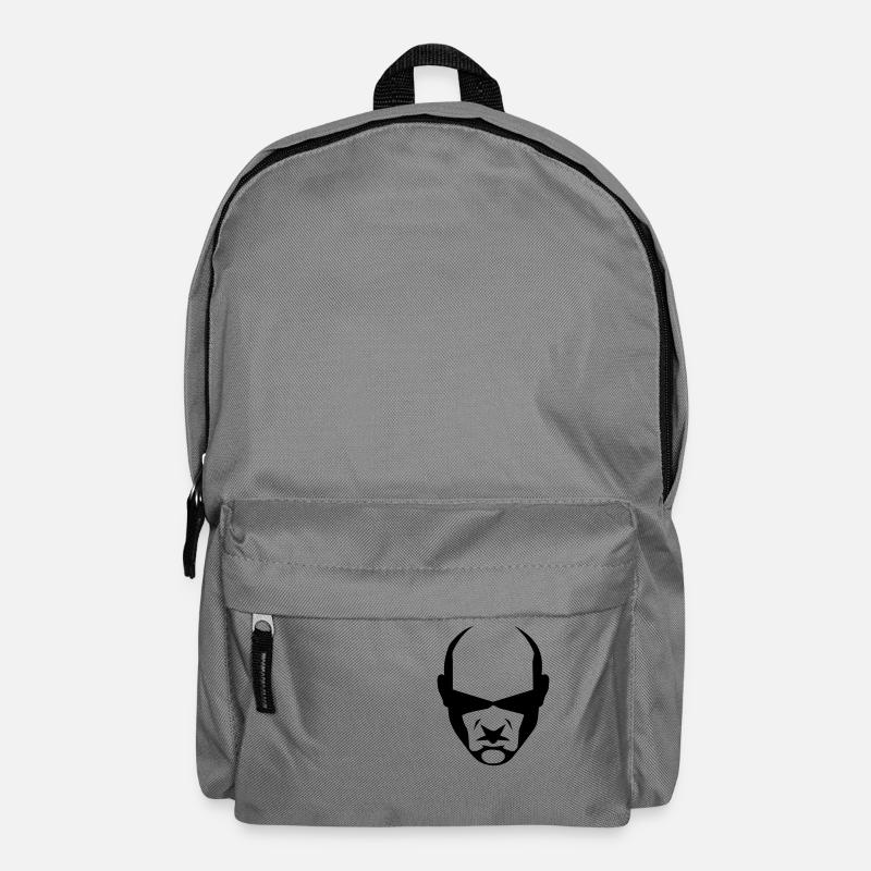 tête balded - Sac à dos - gris éléphant