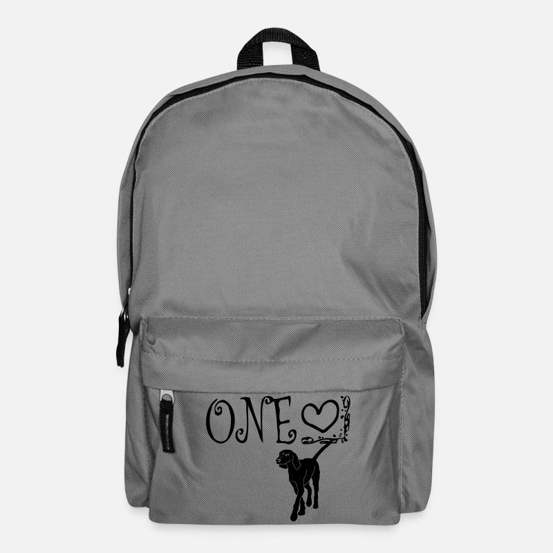 bracke hund - Rucksack - Mittelgrau