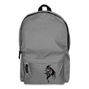 dragon tribal tattoo form 2004 uuu w - Backpack - elephant grey - Front