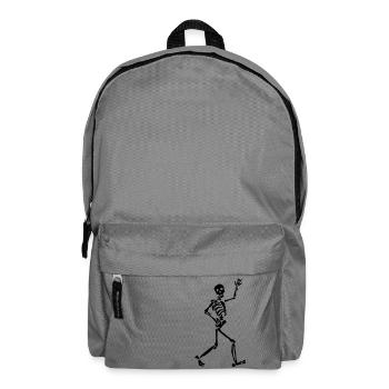 Squelette - Sac à dos - gris éléphant - Devant