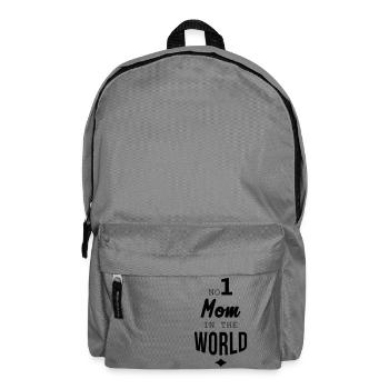 Mum / Mom / Baby / Mummy / Mother's day / Birth - Backpack - elephant grey - Front