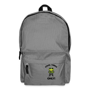 Frog Cool Vibes - Backpack - elephant grey - Front
