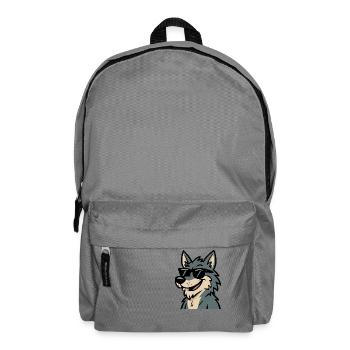 wolf sonnenbrille - Rucksack - Mittelgrau - Vorne
