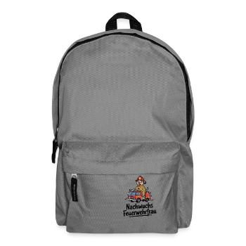 Soon you'll be a firefighter! - Backpack - elephant grey - Front