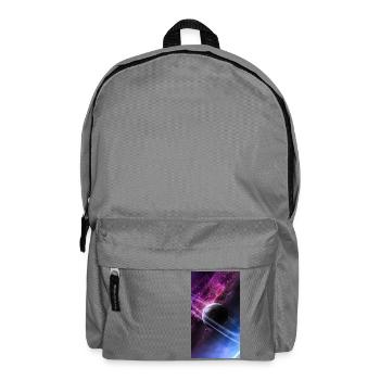 erhaltene Galaxie - Rucksack - Mittelgrau - Vorne