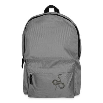 Schlange / Snake - Rucksack - Mittelgrau - Vorne