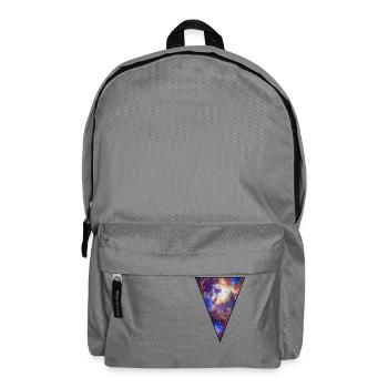 Galaxy - Space - Sterne - Cosmic - Kunst - - Rucksack - Mittelgrau - Vorne