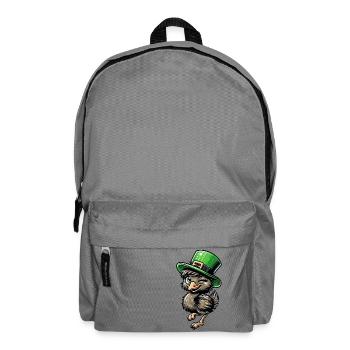 Plaisir de l’émeu et du Maine Coon de la Saint-Patrick - Sac à dos - gris éléphant - Devant