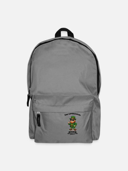 leprechaun sonnenbrille comic - Rucksack - Mittelgrau