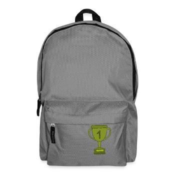 pokal gruen - Rucksack - Mittelgrau - Vorne
