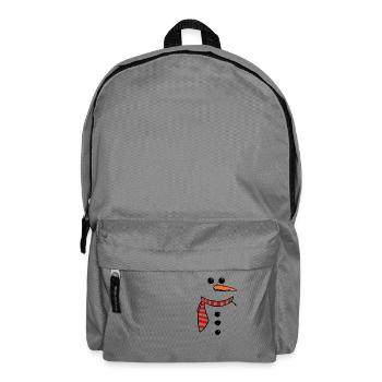 Owl Snowman 1 - Rucksack - Mittelgrau - Vorne