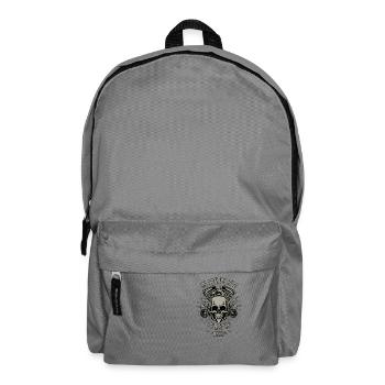 Geschenk für Biker - Baujahr 1958 - Rucksack - Mittelgrau - Vorne