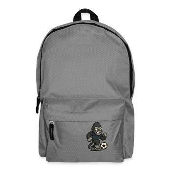 Gorilla Football - Backpack - elephant grey - Front