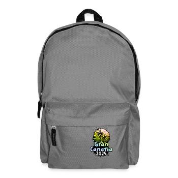 Gran Canaria 2025 Holiday Palm Trees - Backpack - elephant grey - Front