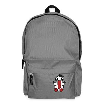 Monsieur Baguette - Rucksack - Mittelgrau - Vorne
