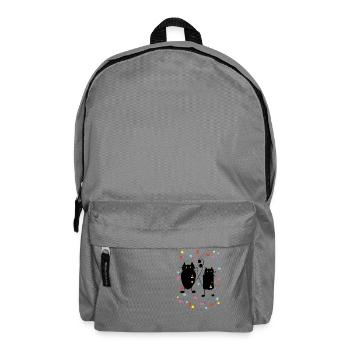 Cats - Backpack - elephant grey - Front