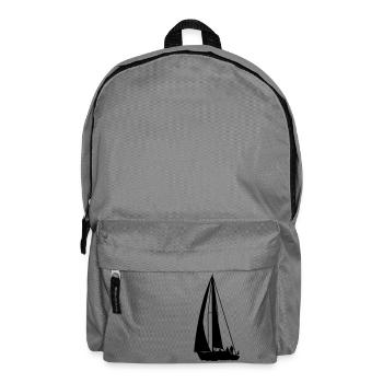 sailboat surfer surfing - Rucksack - Mittelgrau - Vorne