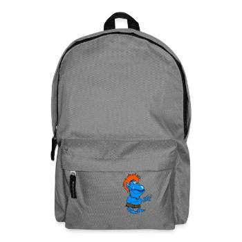 troll suess winken cartoon lustig spitzohr maerche - Rucksack - Mittelgrau - Vorne