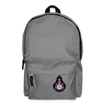 Scary Witch Crystal Ball Happy Halloween Costume - Backpack - elephant grey - Front