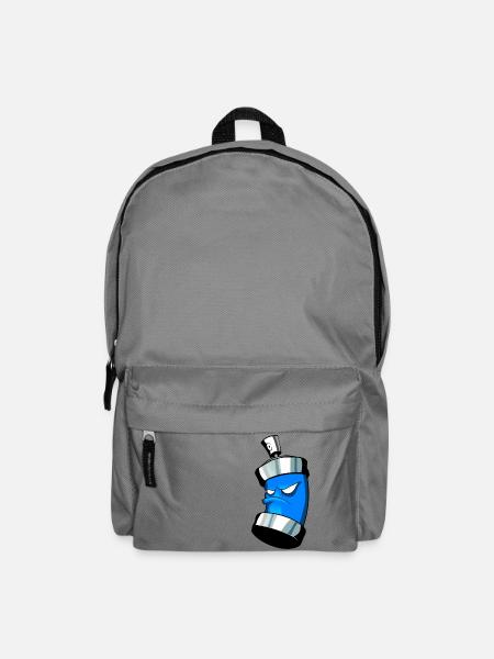 spray dose - Rucksack - Mittelgrau