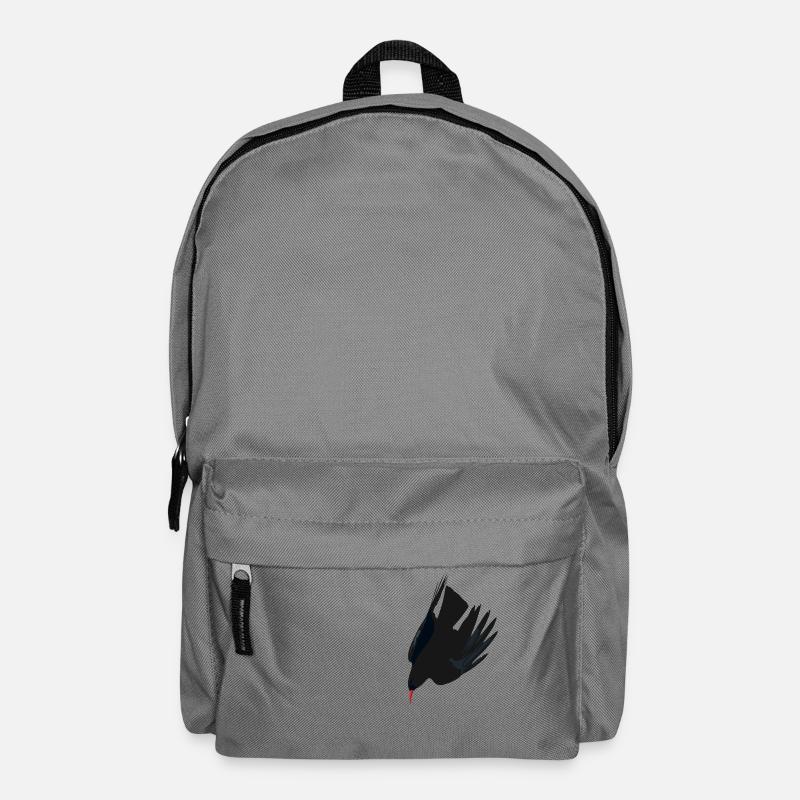 Red-billed Chough 3 - Backpack - elephant grey