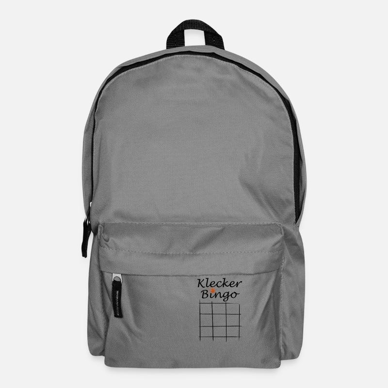 Klecker Bingo - Rucksack - Mittelgrau