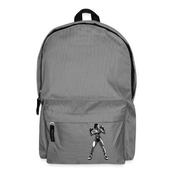Woman Boxer - Sports Design - Rucksack - Mittelgrau - Vorne