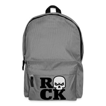 Rock Skull - Backpack - elephant grey - Front