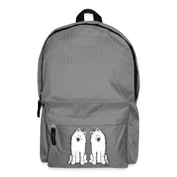Samoyed Team - Samoyède - Sac à dos - gris éléphant - Devant