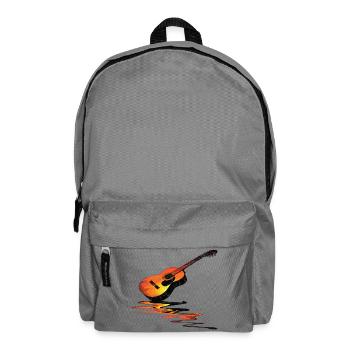 Guitar - Backpack - elephant grey - Front