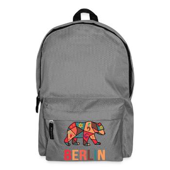Hauptstad Berlin Tolles Motiv für Berliner - Rucksack - Mittelgrau - Vorne