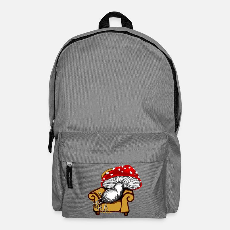 champignon - Sac à dos - gris éléphant