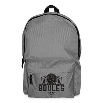 Boule boule boules pour bouler pétanque - Sac à dos - gris éléphant - Devant