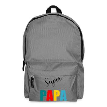 CHRISTMAS. YEAR. ANNIVERSARY. RETIREMENT. DAD. MAMAM. - Backpack - elephant grey - Front